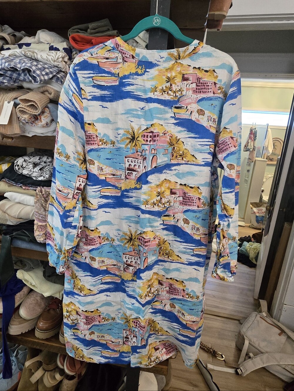 Boden Multicolor Coastal Print Tunic - Picture 6 of 6